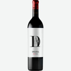 Вино  Драма  Ред Бленд, 2018, 2018, 750 мл, Красное, Сухое