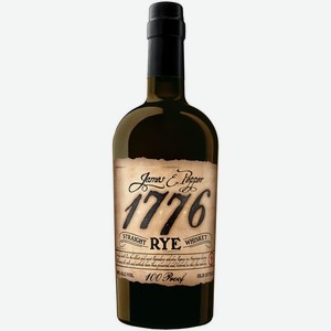 Виски Джеймс И. Пеппер, 1776 Стрейт Рай, 750 мл