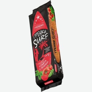 Гренки SURF Grenkoff со вкусом томата с зеленью, 100гр пакет