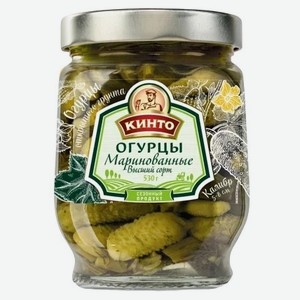 Огурцы маринованные Кинто 530г