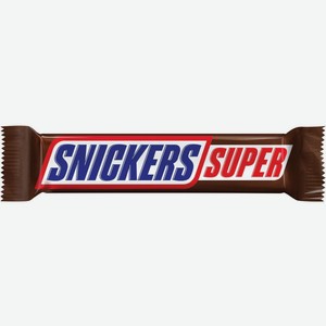 Шоколадный батончик Snickers Super 80г