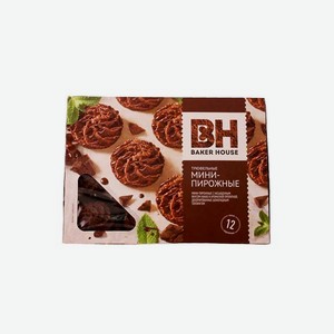 Продукты питания Мини-пирожные Baker House трюфель 0.24кг