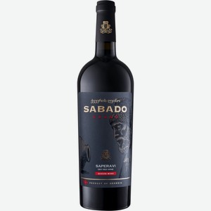 Вино  Сабадо Гранд  Саперави Квеври, 2018, 2018, 750 мл, Красное, Сухое