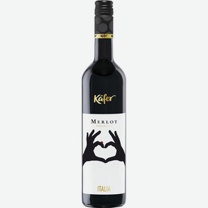 Вино  Кафер  Мерло, 750 мл, Красное, Сухое