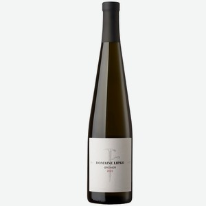 Вино тихое белое сухое Domaine Lipko Gruner 2021 0.75 л