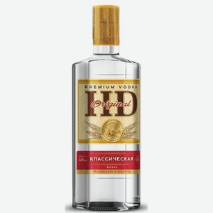 Водка Эйч Ди Классическая 0.5л
