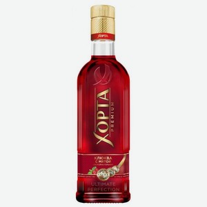 Настойка горькая Хорта Клюква с мятой 0.5л