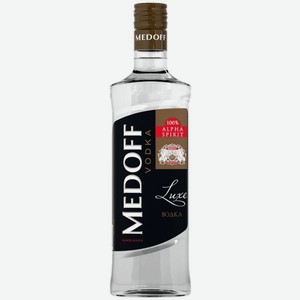 Водка Медофф Люкс 0.5л