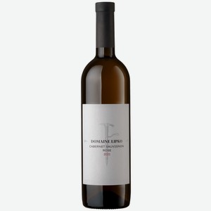 Вино тихое розовое полусухое Domaine Lipko Cabernet sauvignon rose 2021 0.75 л