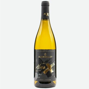 Вино тихое белое сухое ЗГУ Крым Alma Valley ALMA X ПИНО БЛАН РИСЛИНГ 2019 0.75 л