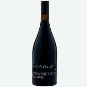 Вино тихое красное сухое столовое ЗГУ Крым Esse KACHA VALLEY «Долинное» 2016 1,5л 1.5 л