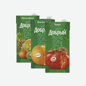 Нектар ДОБРЫЙ в ассортименте 2л