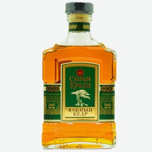 Коньяк Старый Крым ЮЖНЫЙ КЕДР 4-летний 40% 0,5л 0.5 л