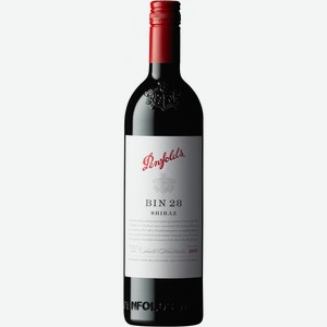 Вино  Бин 28  Калимна Шираз, 2019, 2019, 750 мл, Красное, Сухое