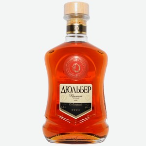 Коньяк Дюльбер ОТБОРНЫЙ 4-летний 40% 0,5 л 0.5 л
