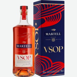 Коньяк Martell VSOP (gift box) 40% 0.7 л.