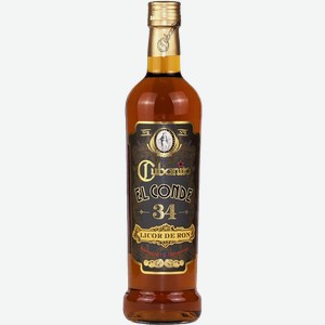 Ликёр Cubanito El Conde 34 34% 0.7 л.