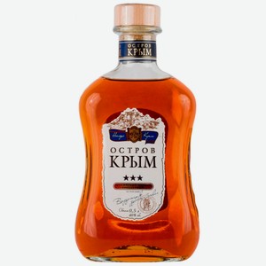Коньяк Остров Крым 3-летний 40% 0,5л 0.5 л