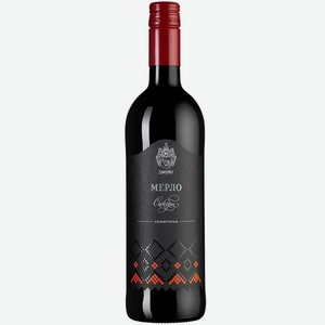 Вино тихое красное сухое ЗГУ Семигорье Имение Сикоры МЕРЛО СИКОРЫ 0.75 л