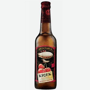 Напиток медовый Хмельной мёд Вишневый Крик (Kriek) фильтрованный непастеризованный 5,5% 0,33л