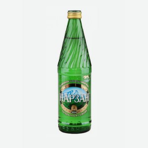 Нарзан, вода минеральная, ст/б, 0,5 л
