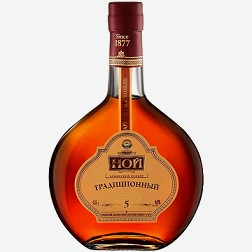 Коньяк Ной Традиционный 5 лет 0,5Л