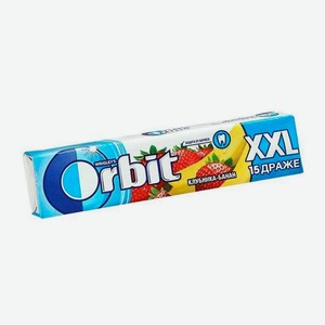 Жевательная резинка Orbit XXL Клубника-банан 20,4гр
